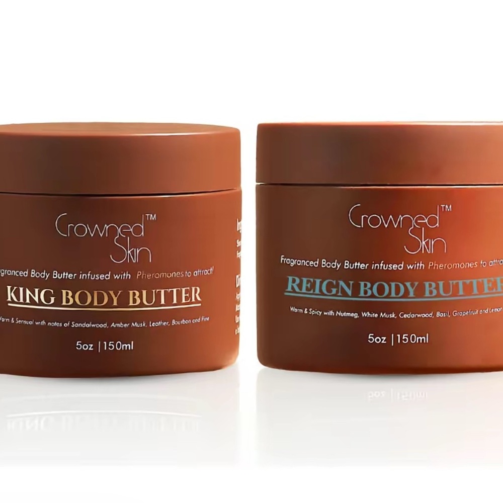 King & Reign Body Butter Set - Brown